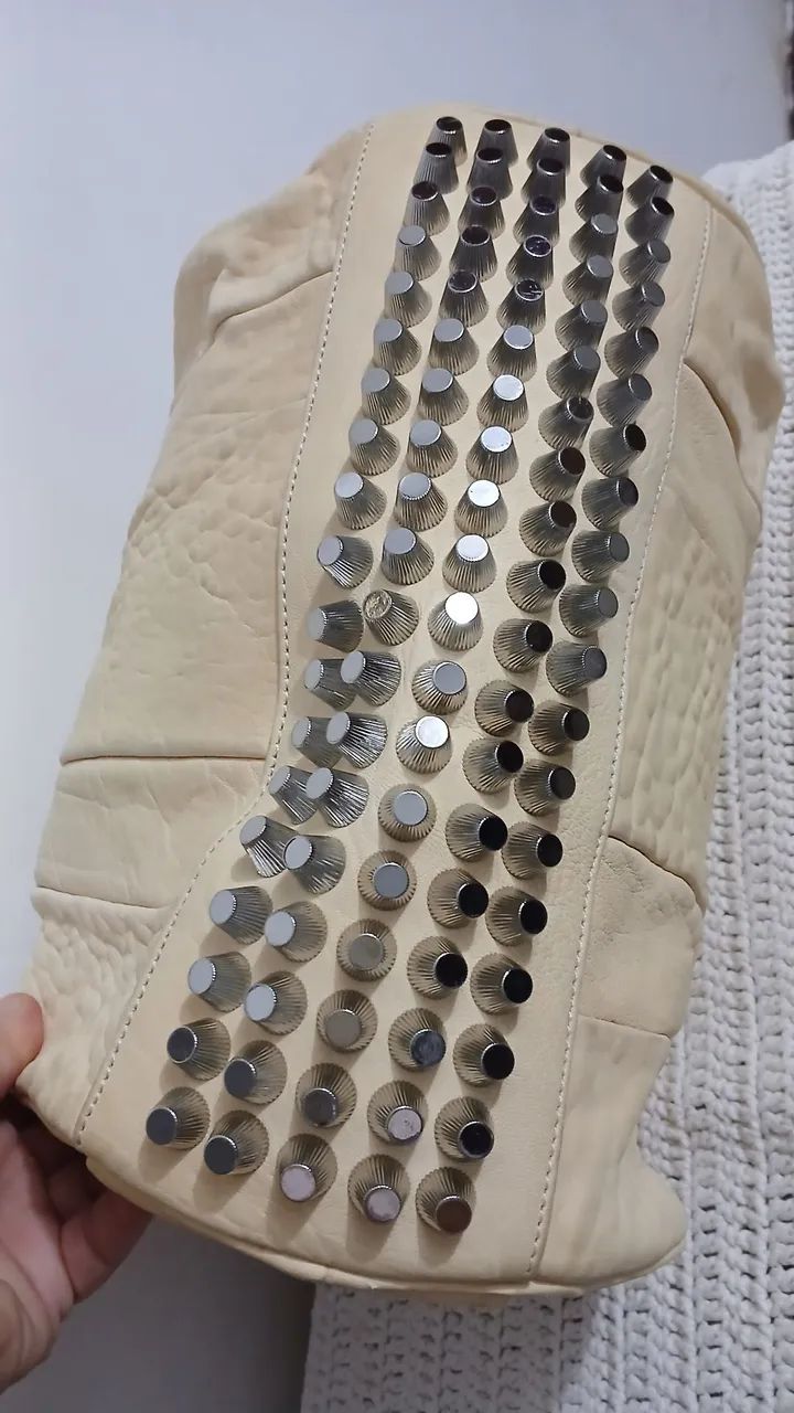 Bolsa de couro Alexander Wang modelo Rocco  - Foto 2