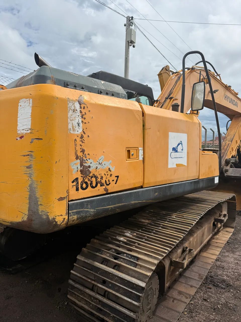 Escavadeira hidráulica Hyundai 160LC7 - Foto 3