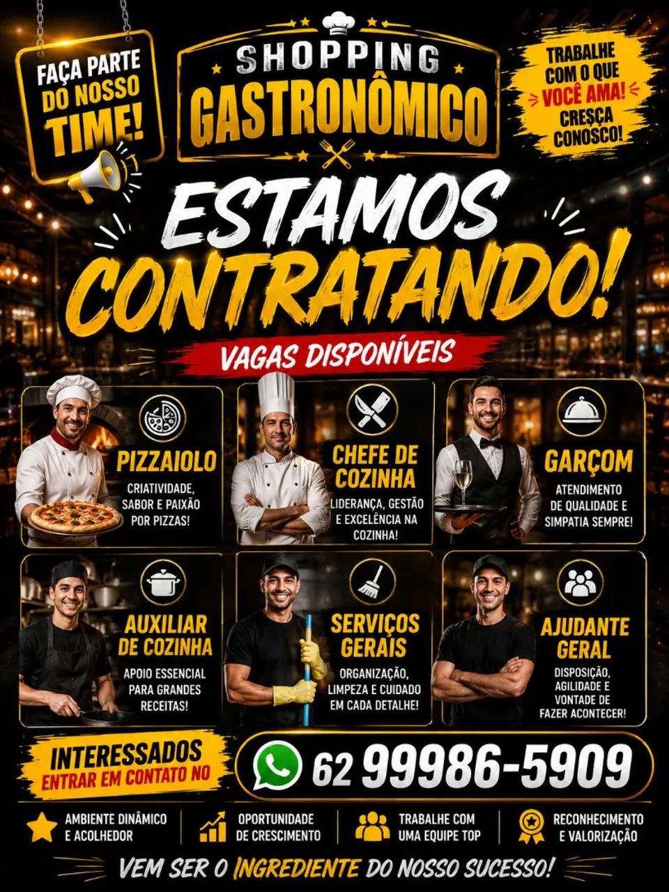 Estamos contratando 
