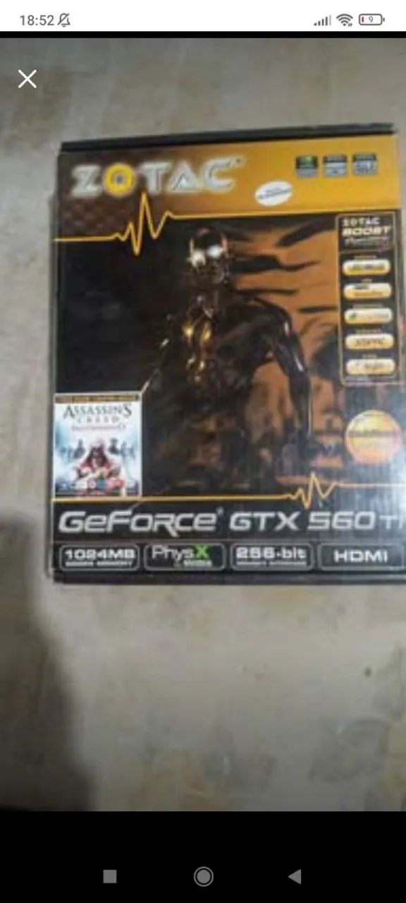 Placa de vídeo zotac 560ti - Foto 2