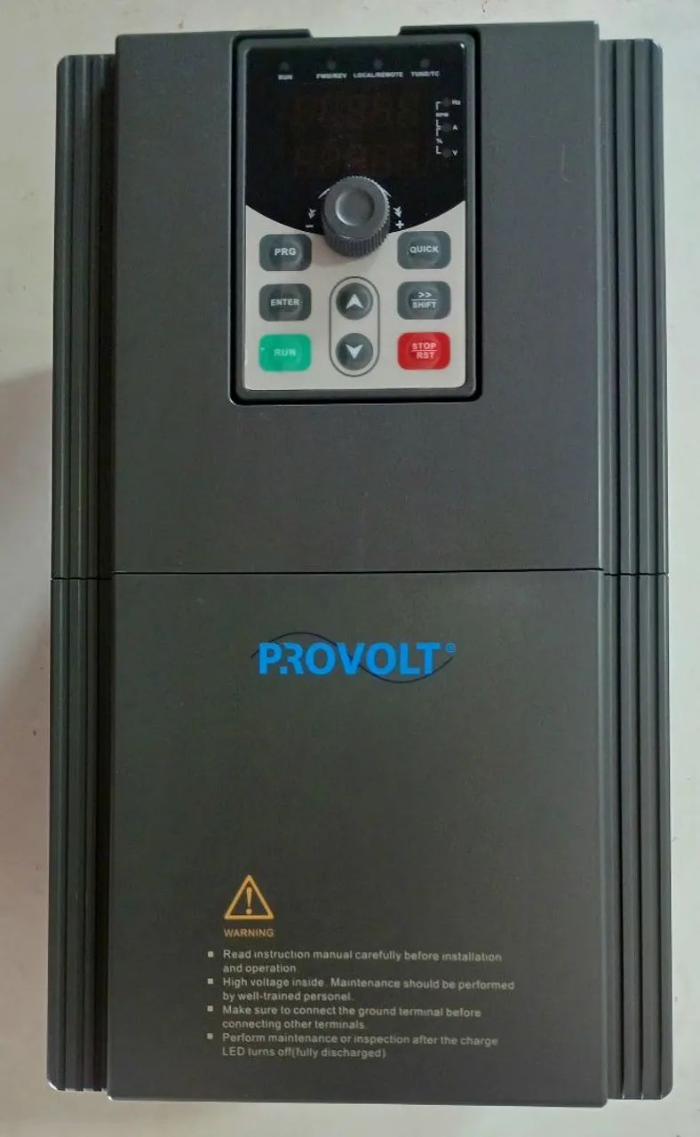 Inversor de Frequência 220v Trifásico 11kw 45A 15cv Novo com 1 Ano de Garantia (47)