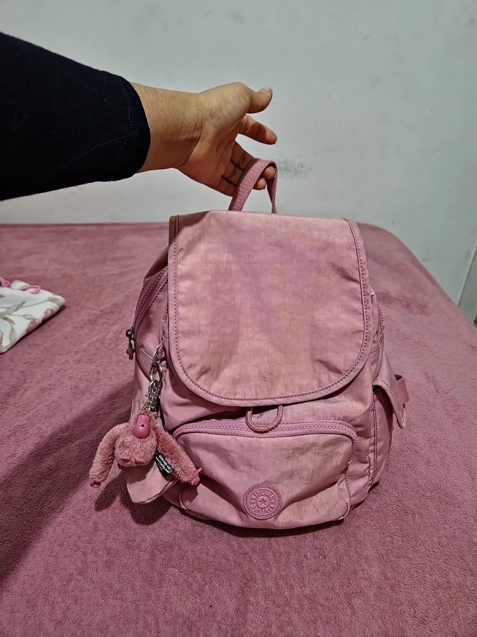Mochila pequena kipling original 