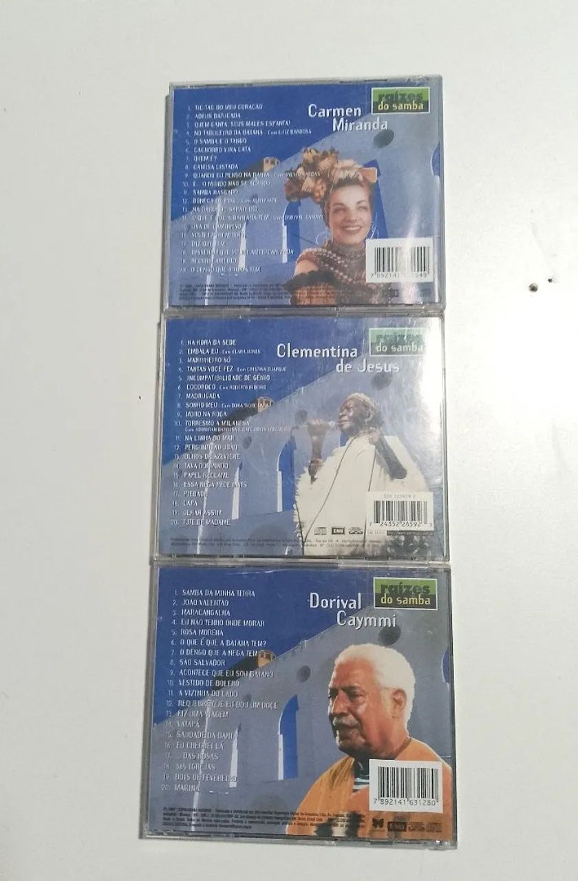 CDs ra ízes do samba lote 3 cds - Foto 2