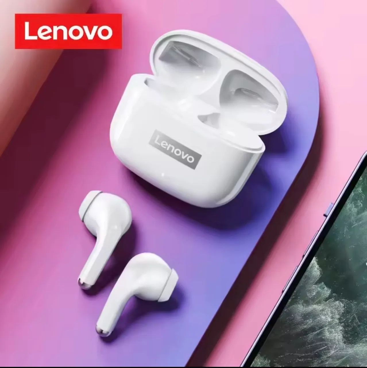 Fone sem fio Lenovo thinkplus LP40 Pro Lacrados  - Foto 4