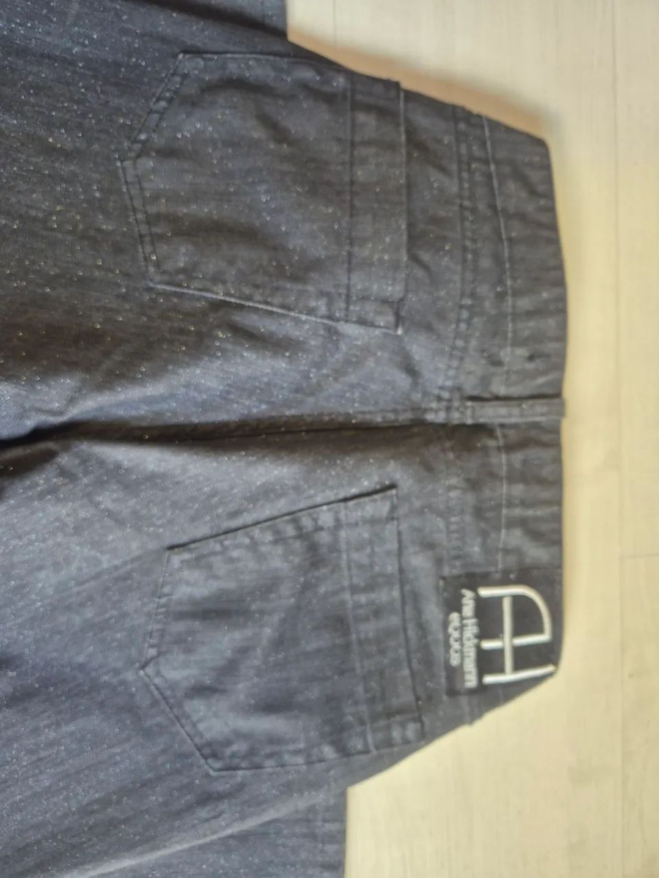 calça jeans ana hickmann preta 42 - Foto 5