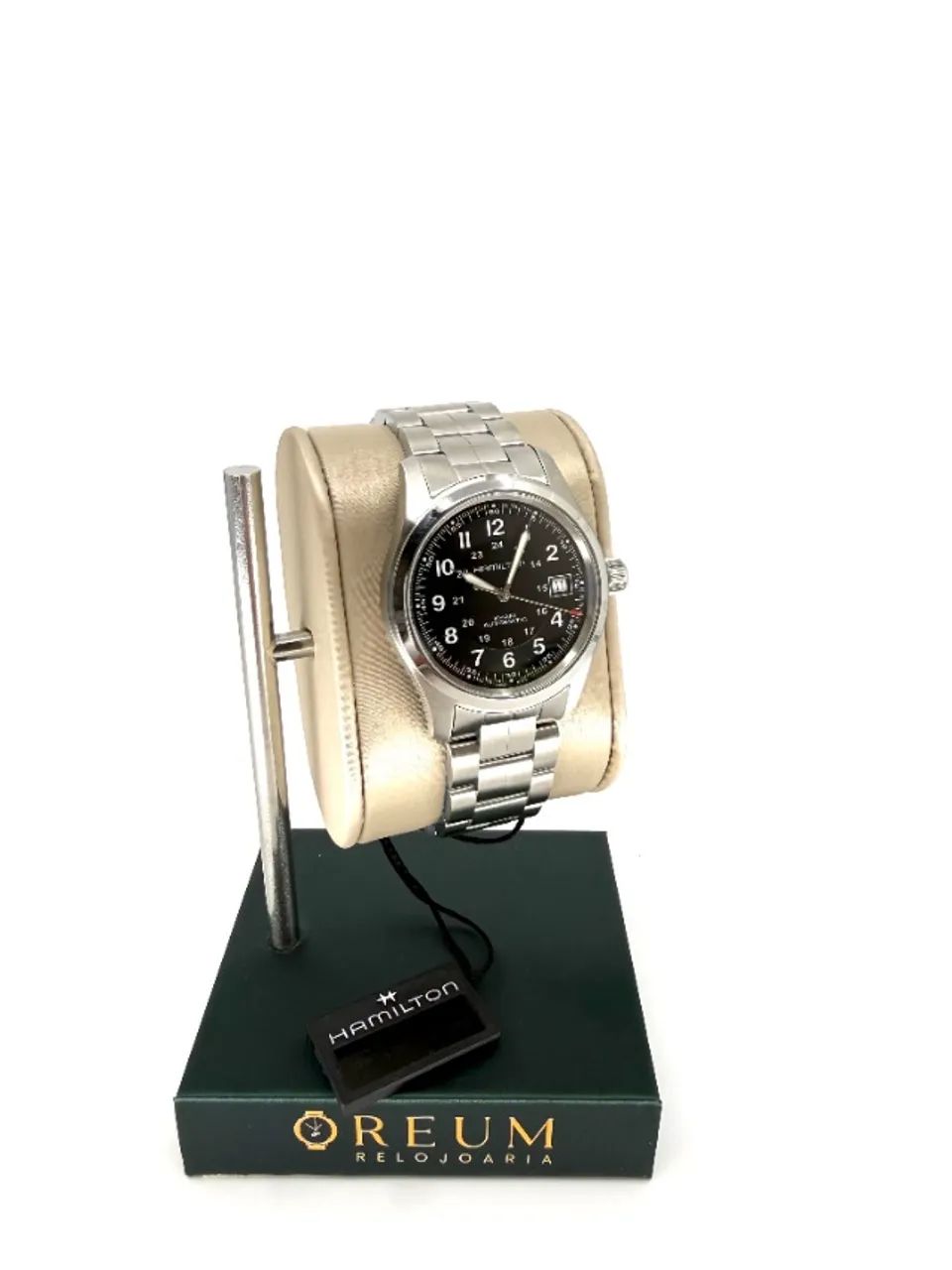 Relógio Hamilton Kakhi Field Automatic 38mm - Novo