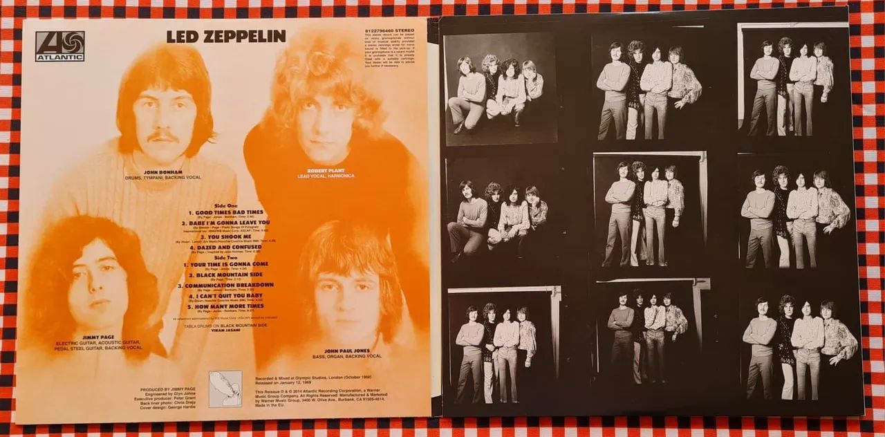 Lp Led Zeppelin I ed Luxo truplo capa tripla 180g - CDs, DVDs etc
