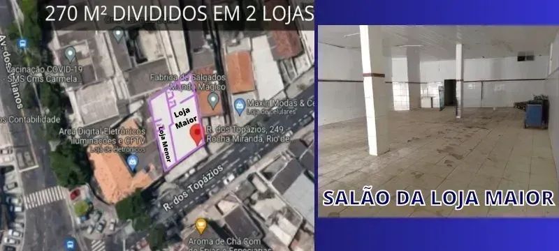 Prédio para Venda com 2 Lojas Comerciais no Centro Comercial de Rocha Miranda - Foto 2