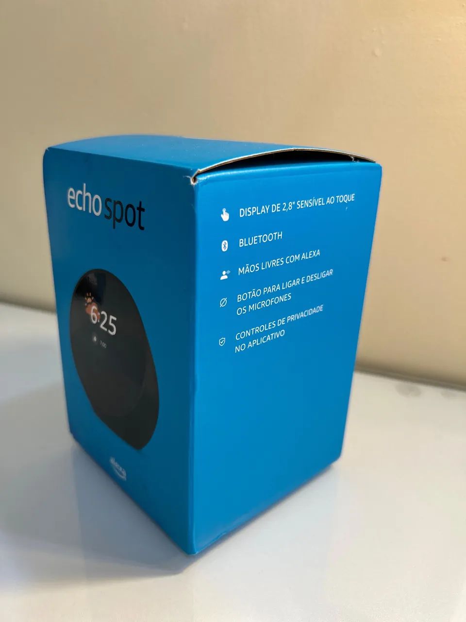 Amazon Echo Spot com relógio (ALEXA)  - Foto 3