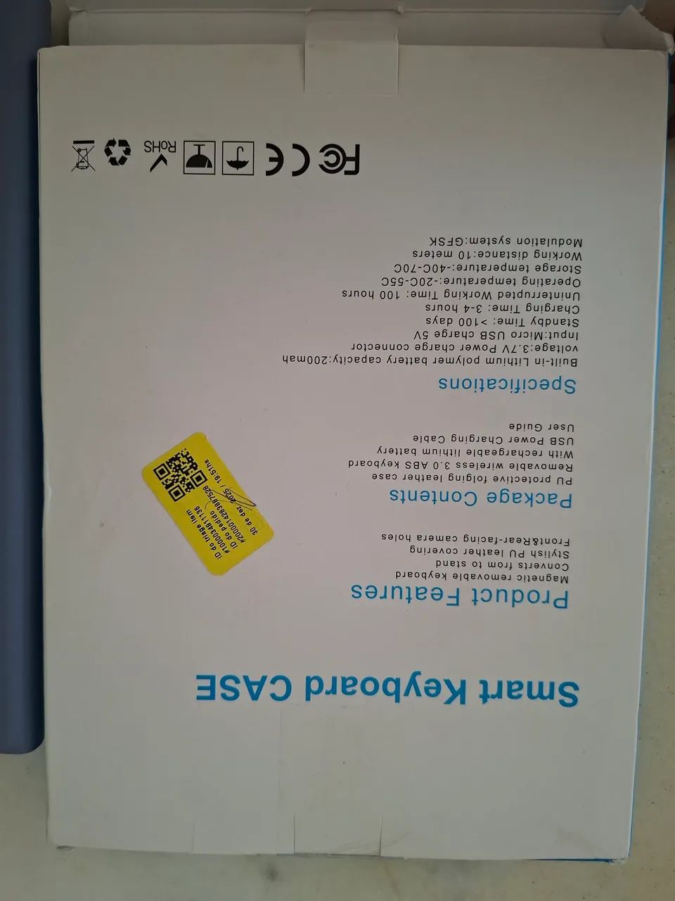 Capa para Tablet com Teclado sem fio - Foto 2