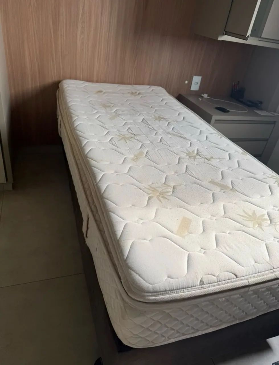 Cama solteiro box