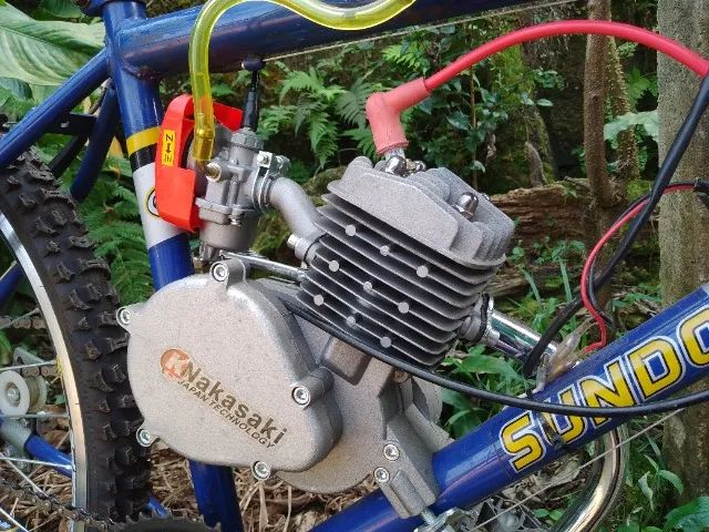 Bicicleta motorizada 80cc - Foto 2