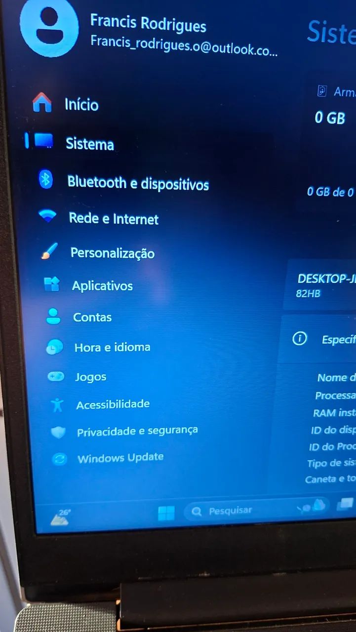 Notebook Lenovo Core i5 10ª Gen | 12GB RAM | SSD 128GB | Rápido e Conservado - Foto 4