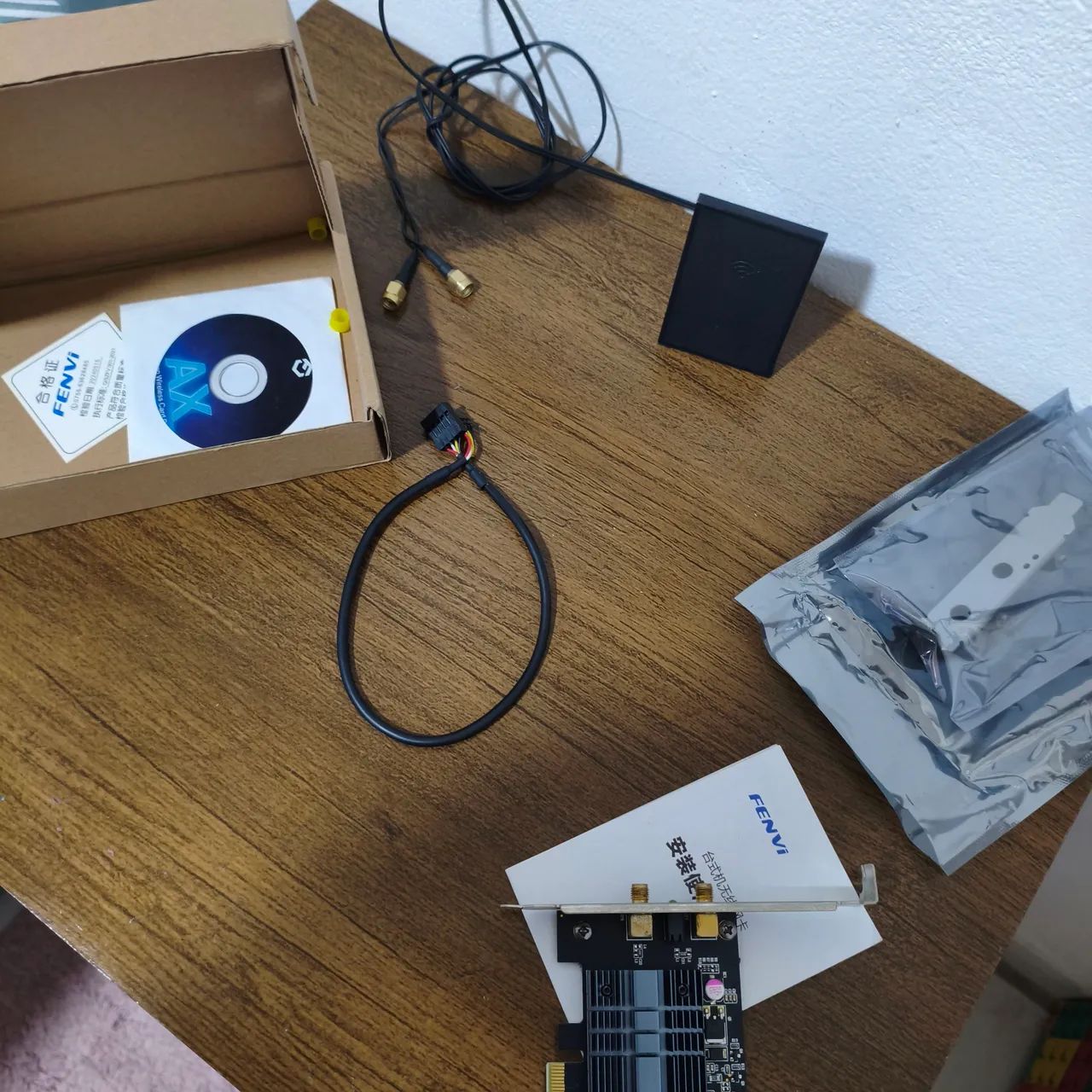 Placa de Rede Wi-Fi Fenvi 6E AXE3000 - Foto 4