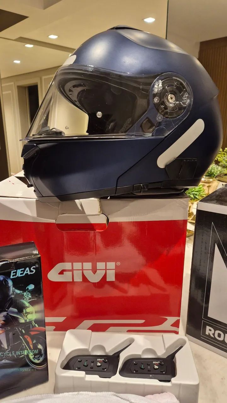 Capacete Azul Marinho GIVI tamanho 60