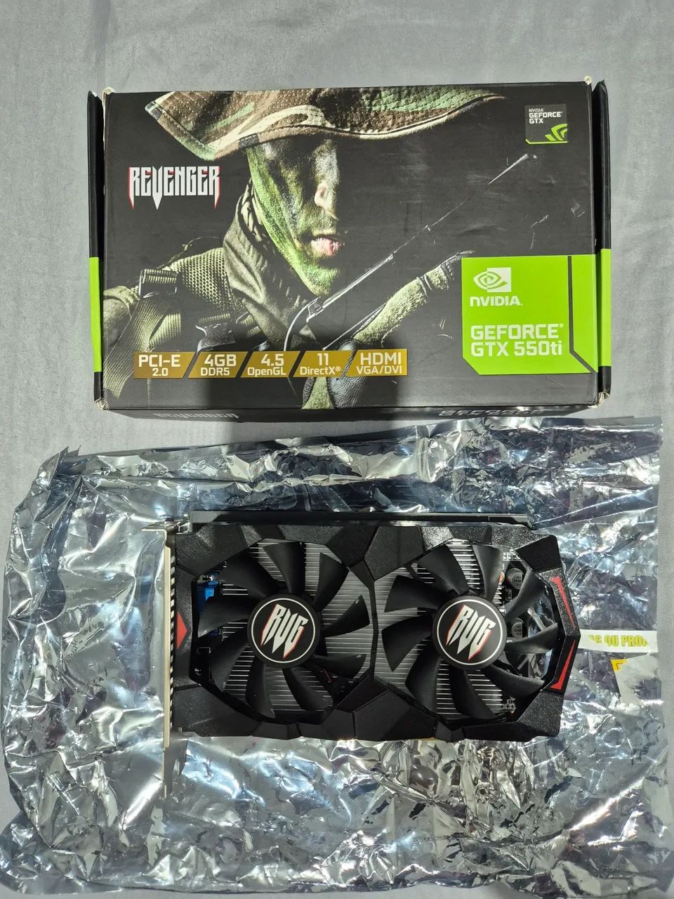Placa de video GTX 550 TI 4GB NVIDIA - Foto 2