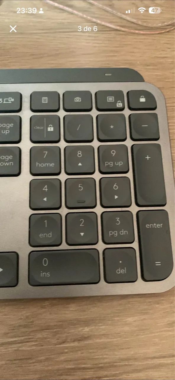 logitech MX Key - teclado - Foto 5