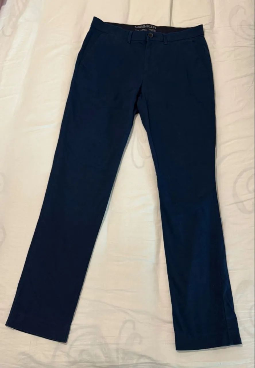 Calça Calvin Klein azul 40 