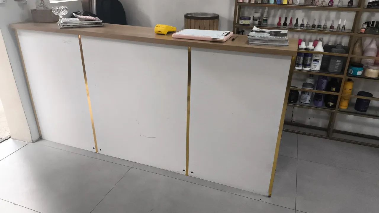 Balcão para recepção 