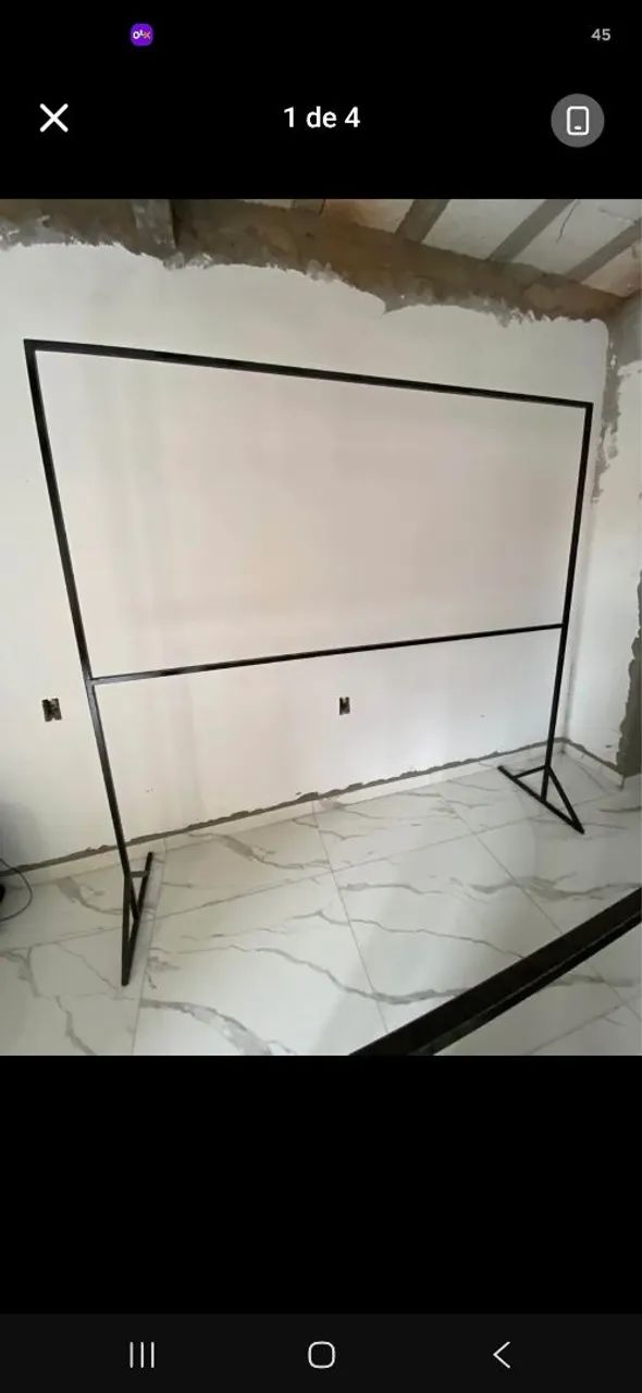 Arara Industrial de Ferro Quadrada (2,10m x 2,90m) - Foto 2