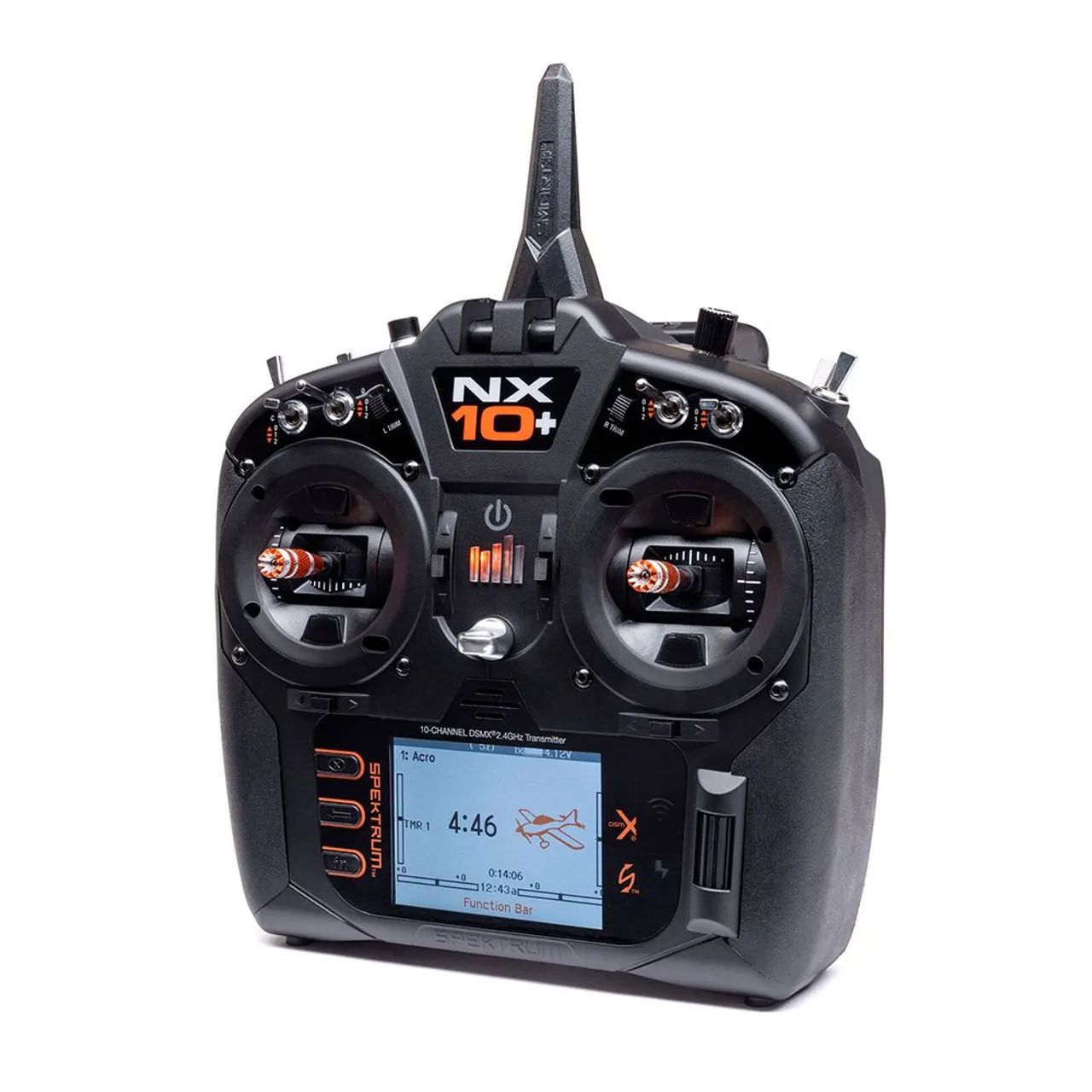 RADIO SPEKTRUM 20CH NX10+ DSMX TRANSMITTER ONLY SPMR10120