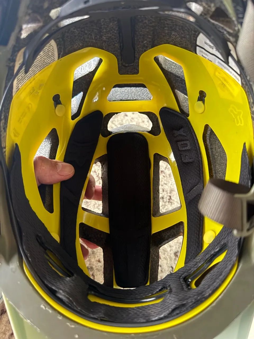 Capacete Fox SpeedFrame (Mips) tamanho M - Foto 4