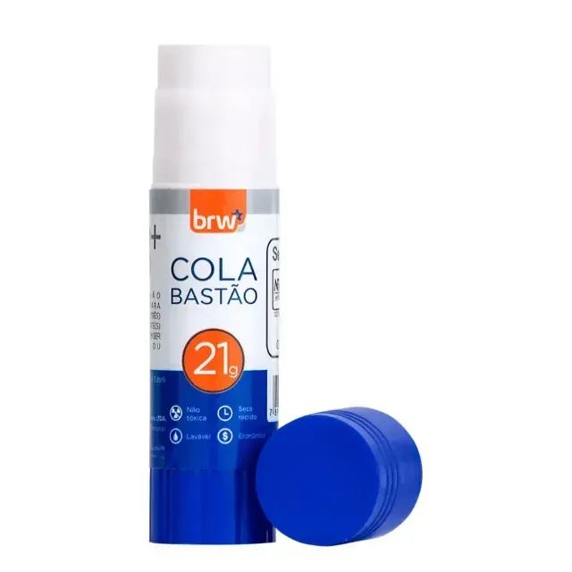 Caixa Cola Bastão 21g 12 Unidades - BRW - Foto 3