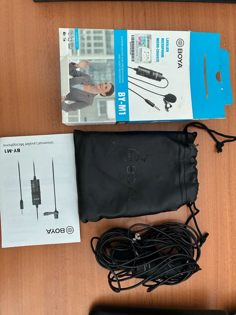 Microfone de Lapela Boya para câmeras e smartphones  - Foto 2