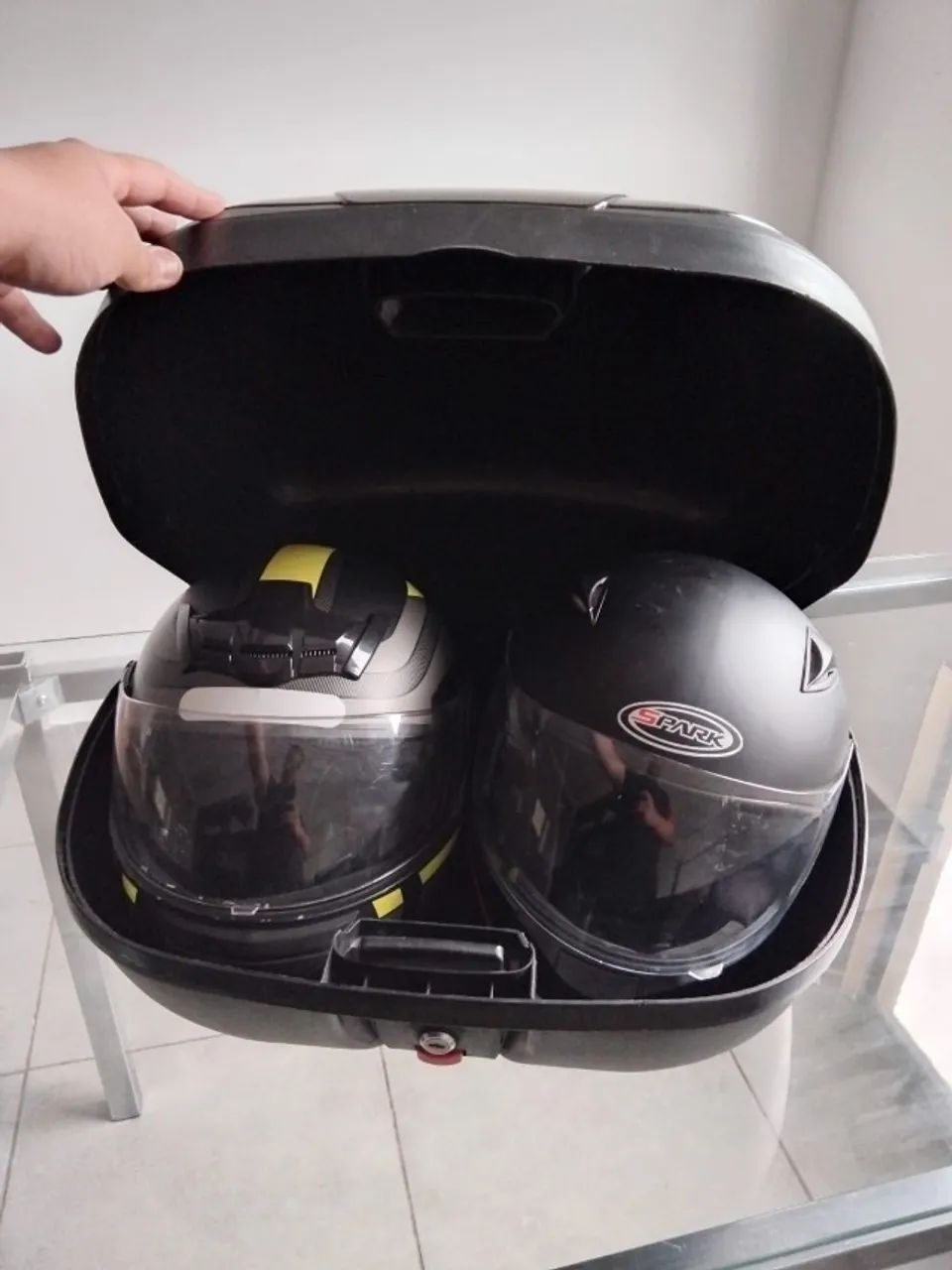 Baú Baúleto Pro Tork 45 Litros para Moto