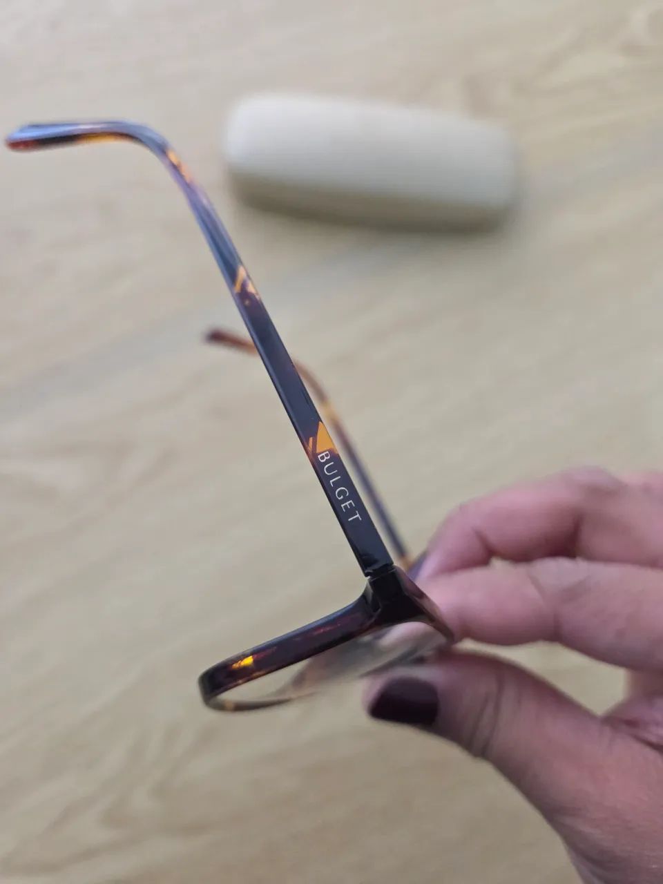 bulget armacao de oculos tartaruga - Foto 5
