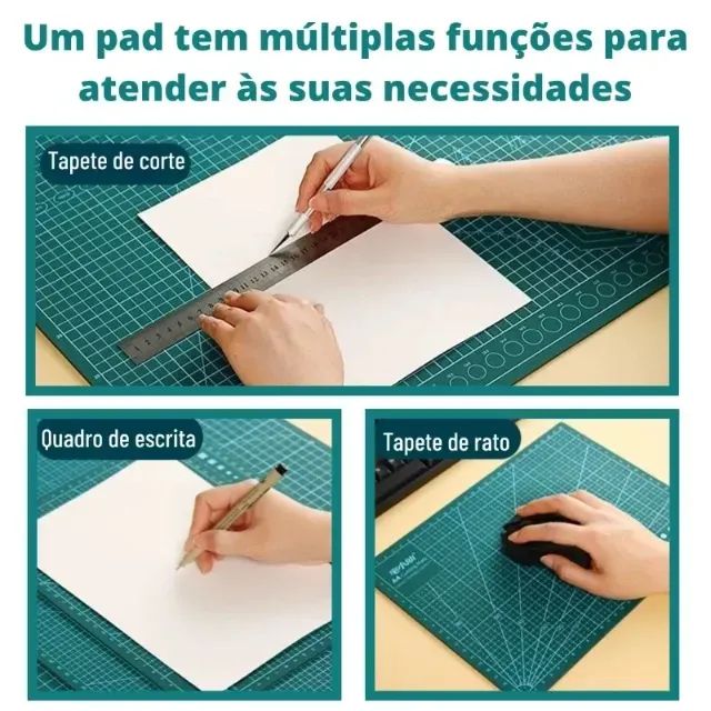 Base de Corte A2 60x45 Dupla Face Patchwork Seminova - Foto 4