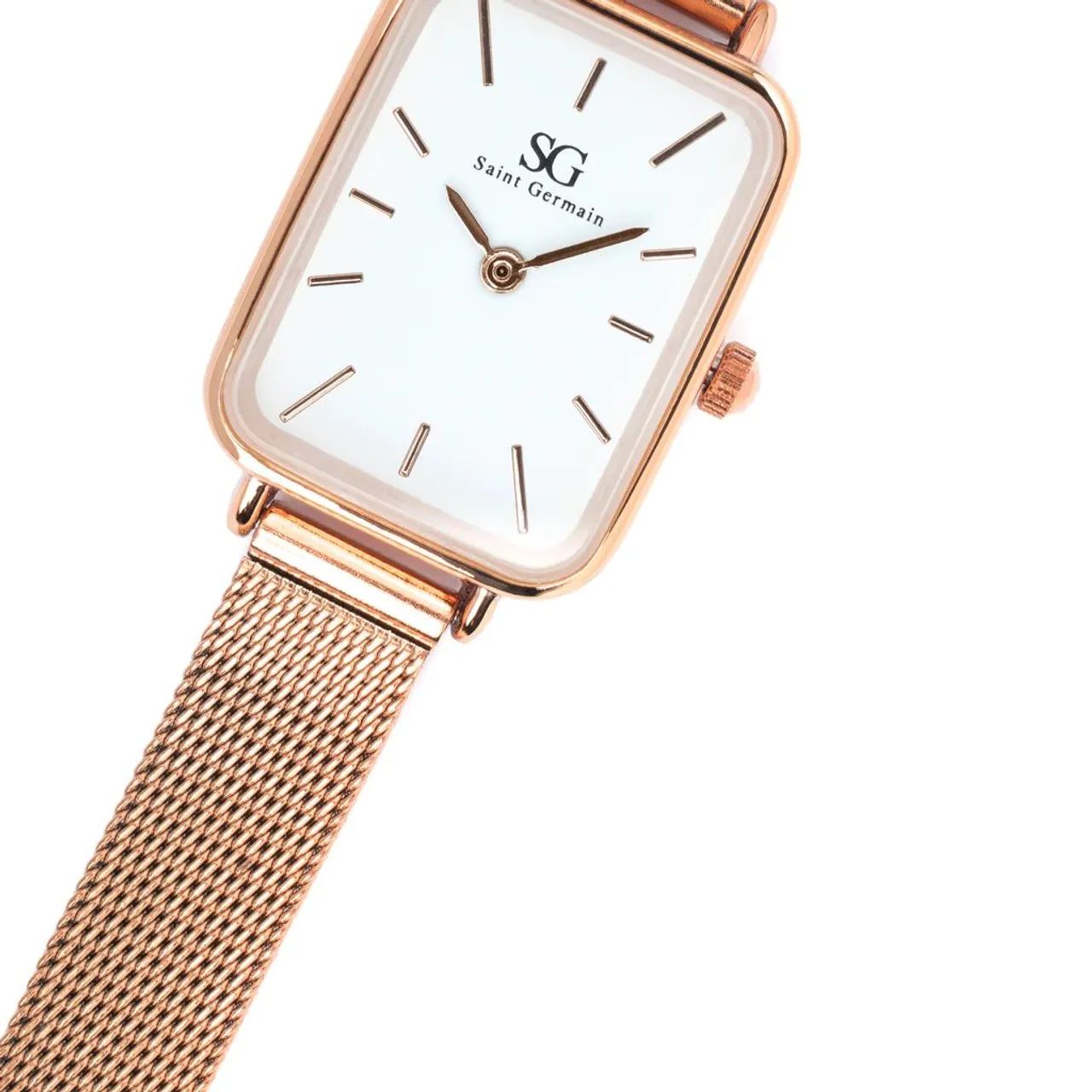 Relogio Saint Germain Square Nolita Rosé Gold - Foto 3