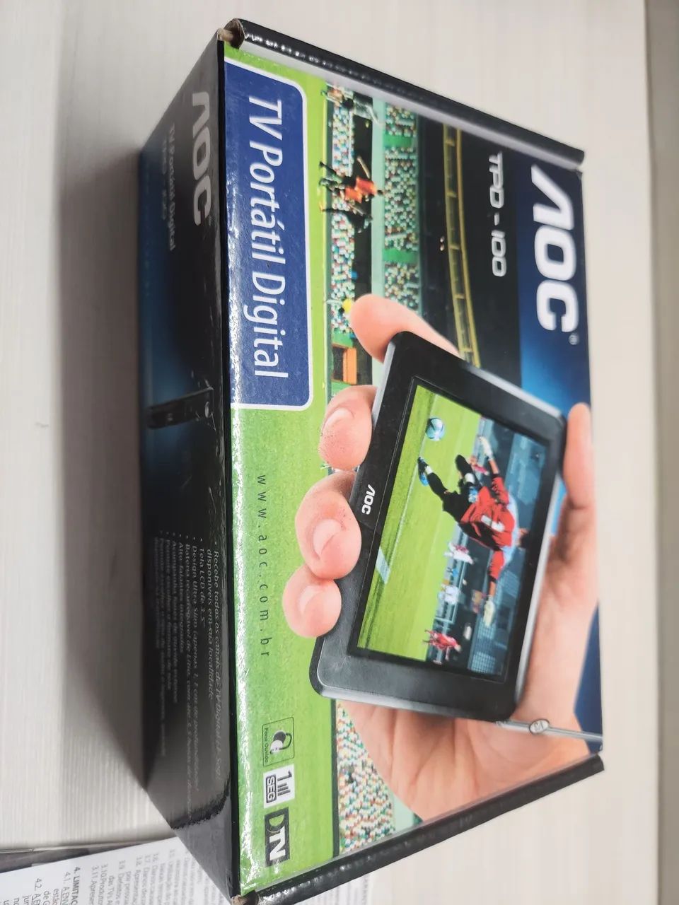 Mini TV Portátil Digital AOC TPD-100 - Foto 4