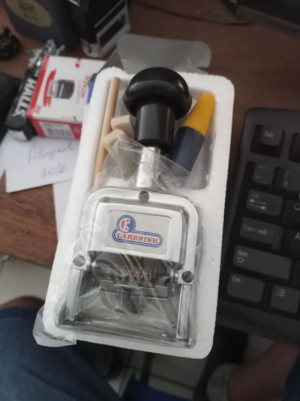 Numerador automático carimbo 