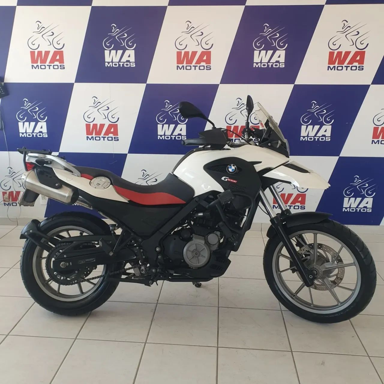 BMW G 650 GS BRANCO 2014 - Foto 2