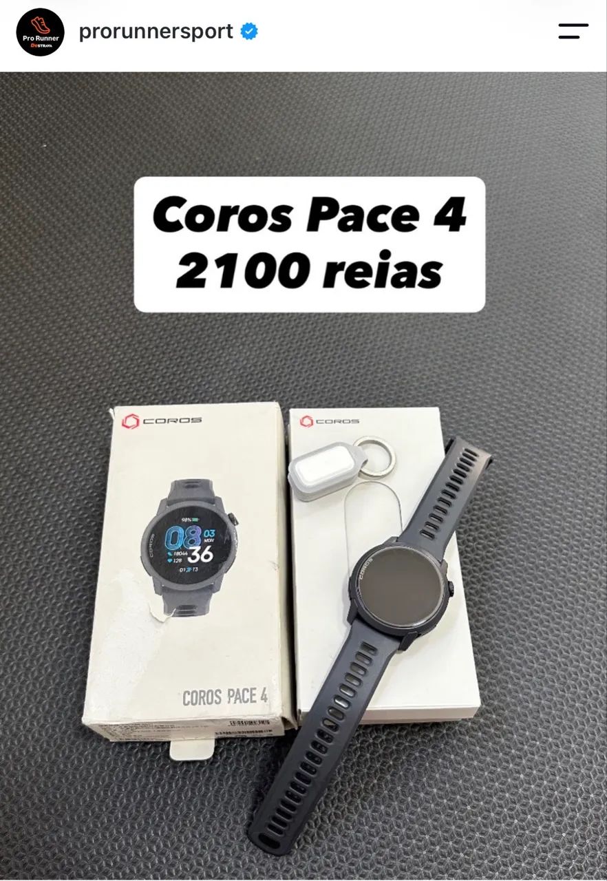 Relógio Coros Pace 4 