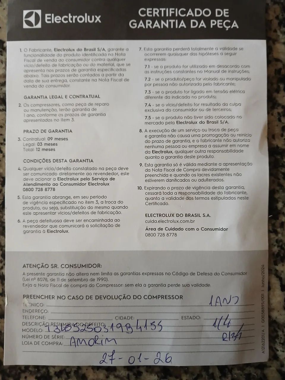 Compressor Eletrolux para Geladeira - Foto 4