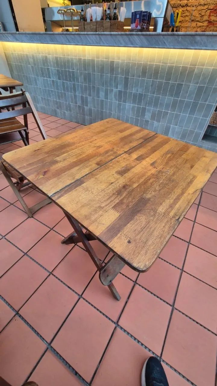 Mesa com cadeiras ánatomica dobráveis - só mesas só cadeiras -  a melhor do mercado - Foto 3