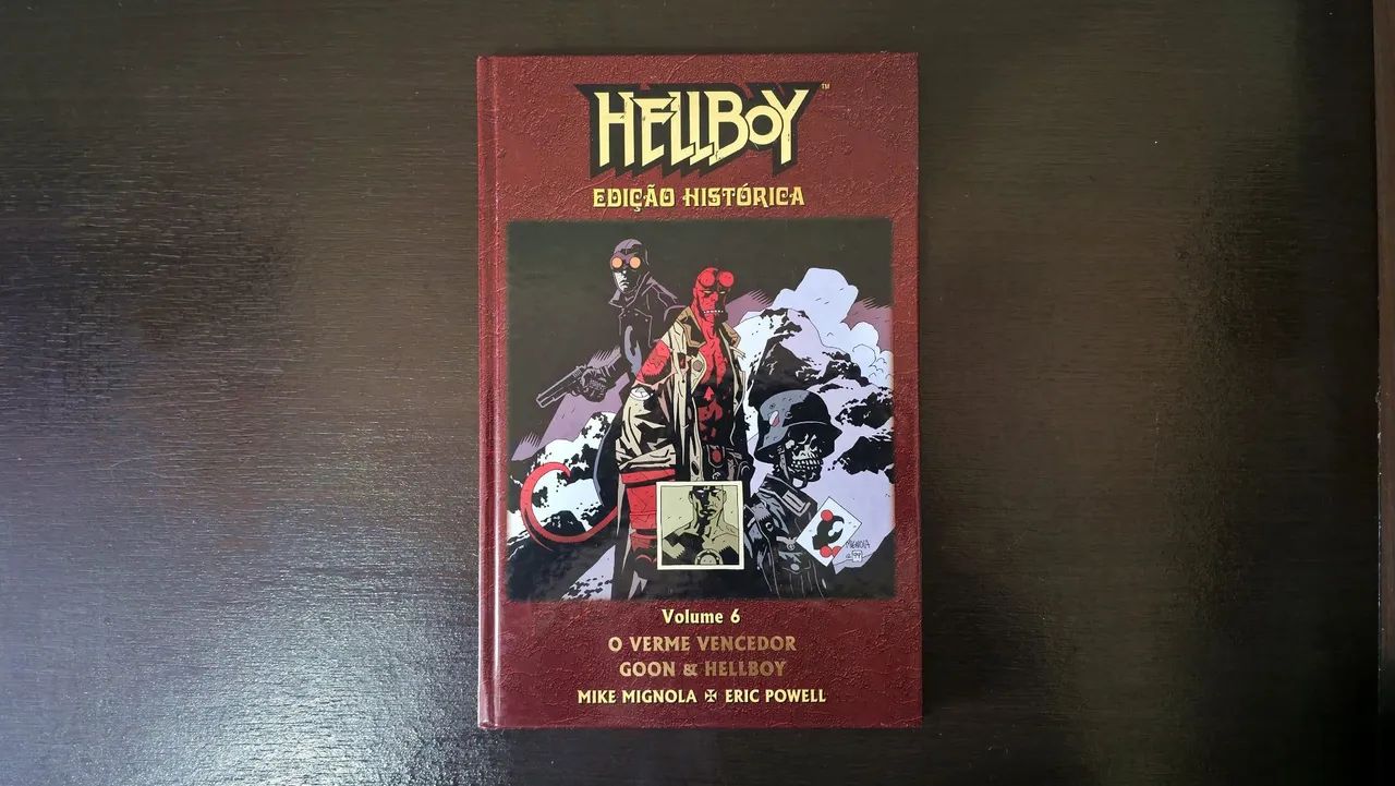 Hellboy - Edição Histórica Vol. 6 - O Verme Vencedor Goon - HQ Mythos