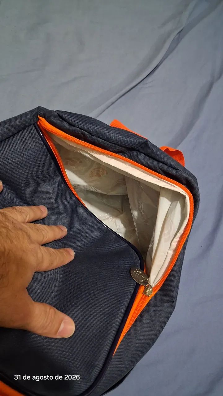 Bolsa térmica azul Aurora - Foto 5