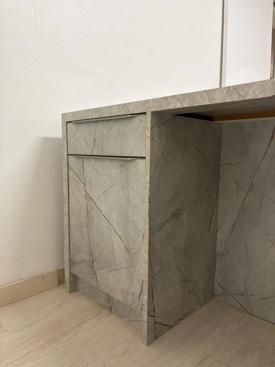 Balcão cinza marmorizado  - Foto 3