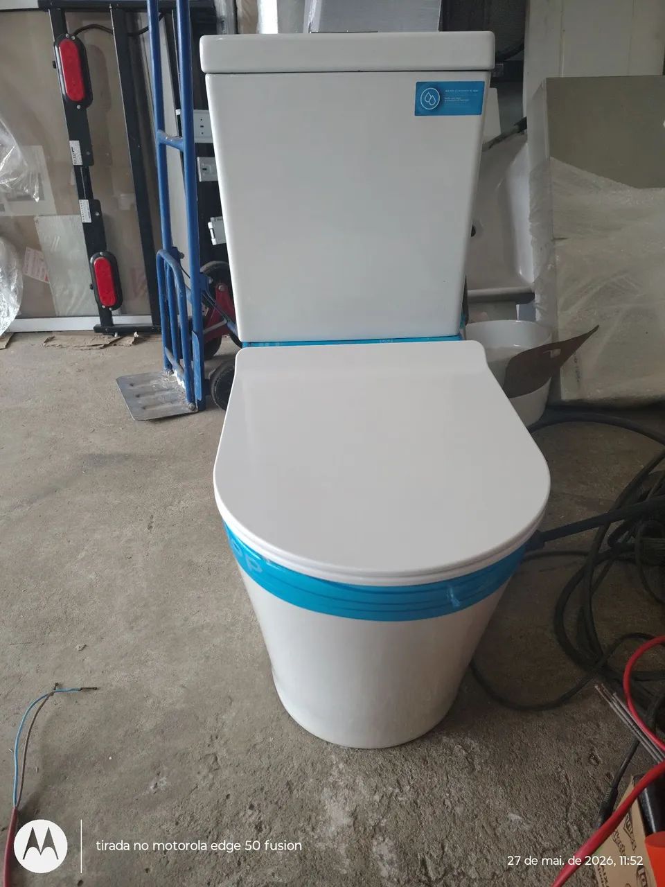 kit vaso caixa e assento liss docol - Foto 2