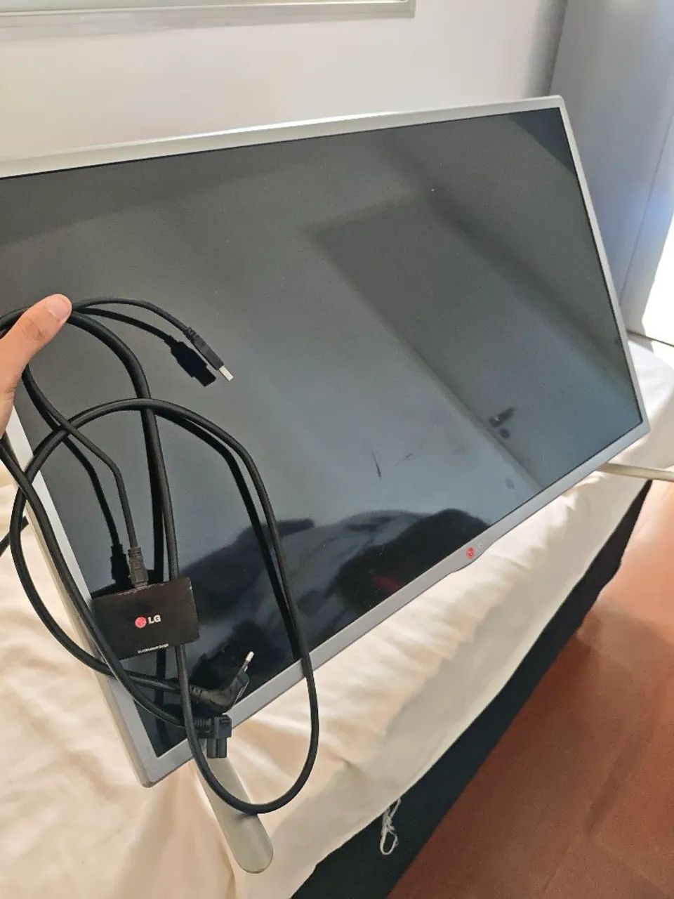 TV LG 32LB570B 32 polegadas + Conversor Smart | HDMI - Foto 2