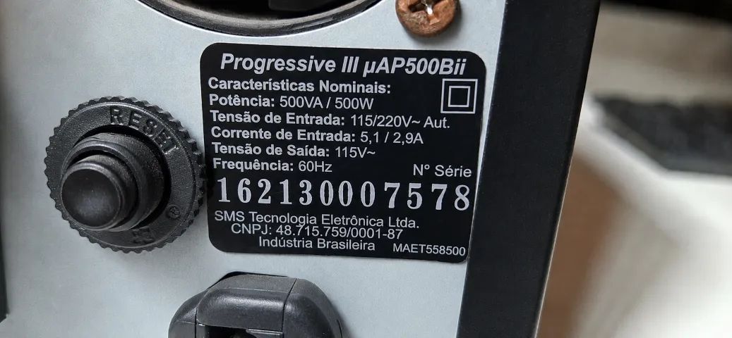 Módulo Isolador SMS Progressive III uAP500Bii - 500VA | Bivolt Automático - Foto 3