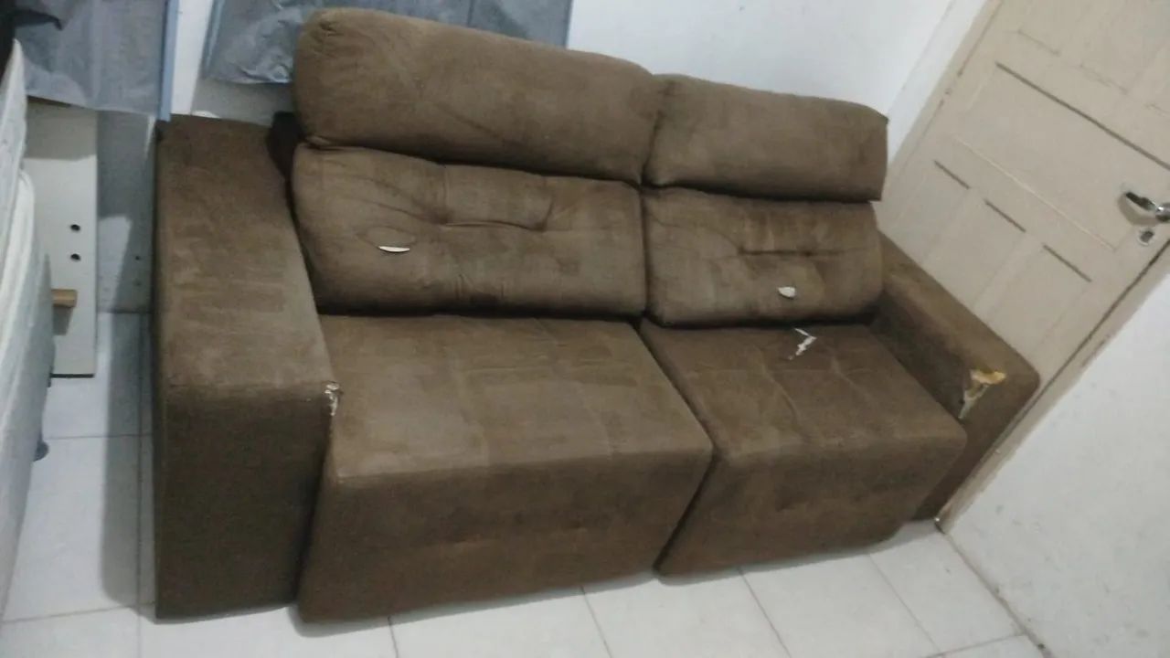 Sofá retrátil, entrega grátis - Foto 3