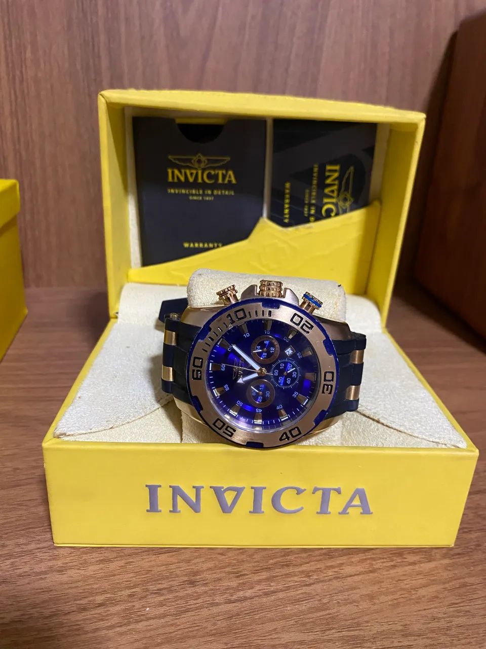 relógio invicta masculino 