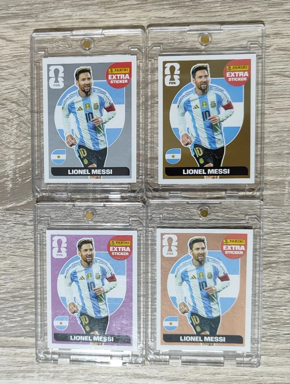 Figurinhas Legend Messi - kit completo 