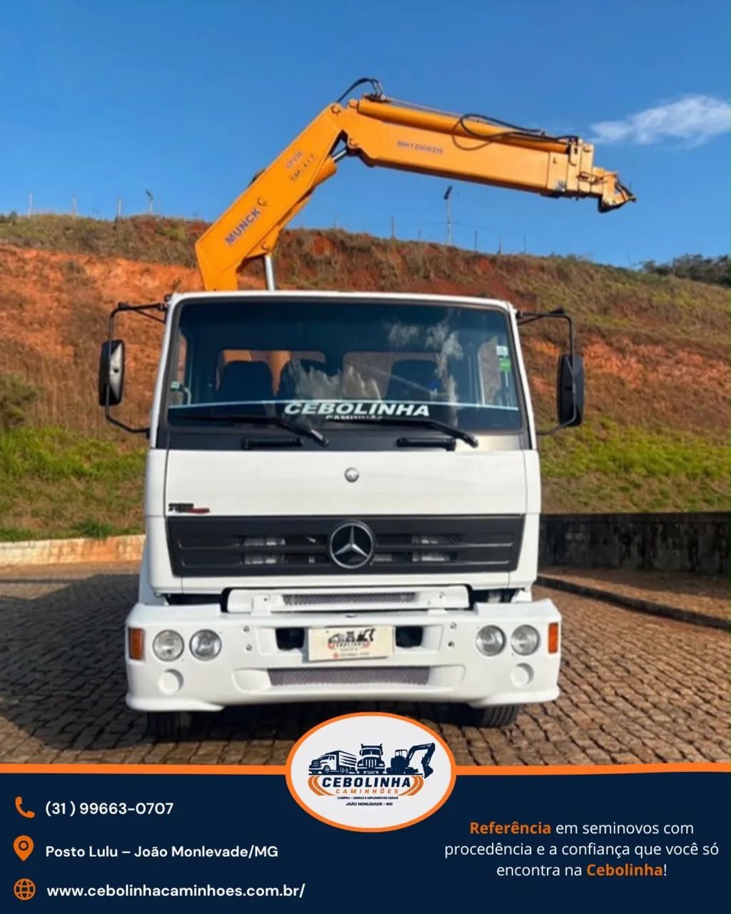 1728 com Munck de 12 toneladas