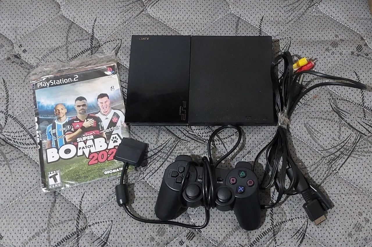 Ps2(play2) completo com 2 jogos