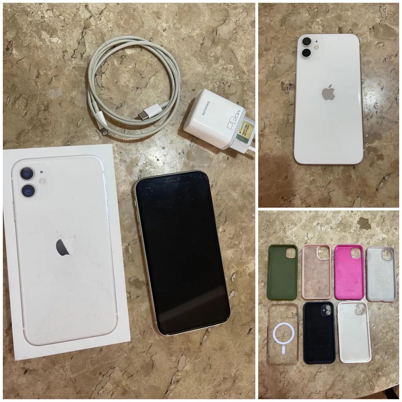 Usado: Iphone 11 128gb com carregador incluso